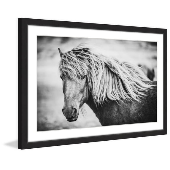 Marmont Hill "Beautiful Mane" Framed Painting Print