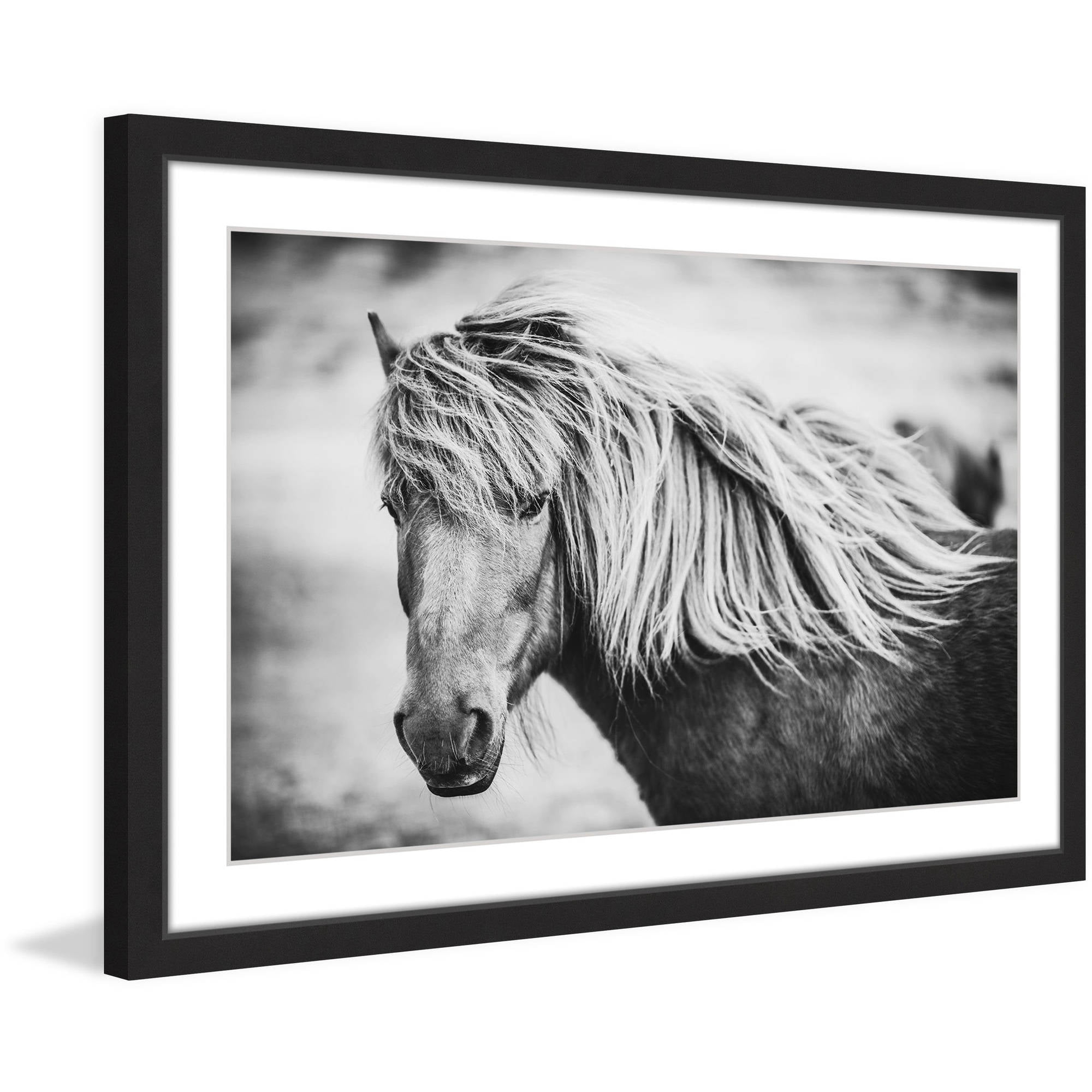 Marmont Hill "Beautiful Mane" Framed Painting Print