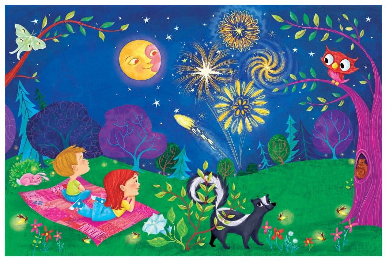 Marmont Hill "Beautiful Night" by Curtis Painting Print on Canvas