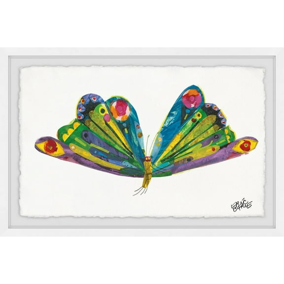 Marmont Hill Beautiful Wings by Eric Carle Framed Wall Art