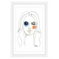 Marmont Hill "Beauty" by Lovisa Oliv Framed Painting Print