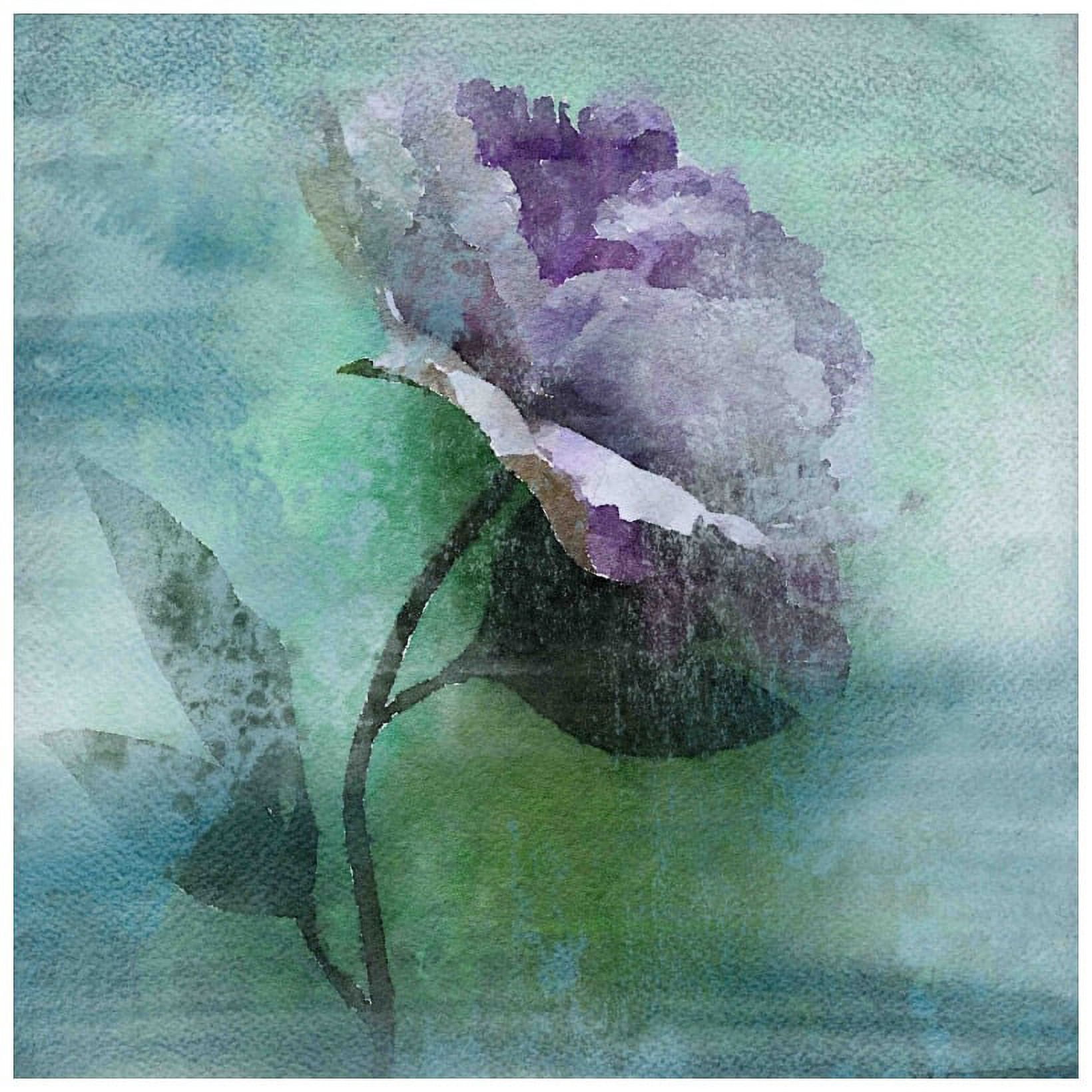 Marmont Hill - "Beauty in Purple" by Irena Orlov Painting Print on Wrapped Canvas