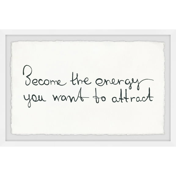 Marmont Hill Become the Energy VI Framed Wall Art