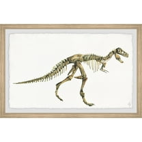 Marmont Hill Big Dino Skeleton Framed Wall Art