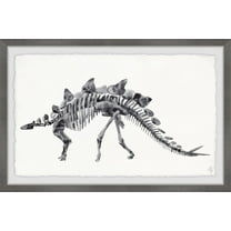 Marmont Hill Big Stegosaurus Skeleton Framed Wall Art