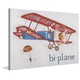 thumbnail image 1 of Marmont Hill "Biplane" by Reesa Qualia Painting Print on Wrapped Canvas, 1 of 5