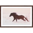 thumbnail image 1 of Marmont Hill "Black Beauty Gallops" Framed Painting Print, 1 of 5