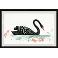 thumbnail image 1 of Marmont Hill Black Swan And Kois Framed Wall Art, 45.00" x 1.50", 1 of 6
