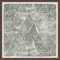 thumbnail image 1 of Marmont Hill Black Triangles Framed Wall Art, 1 of 6