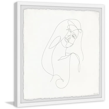 Marmont Hill Blank Stare Framed Painting Print