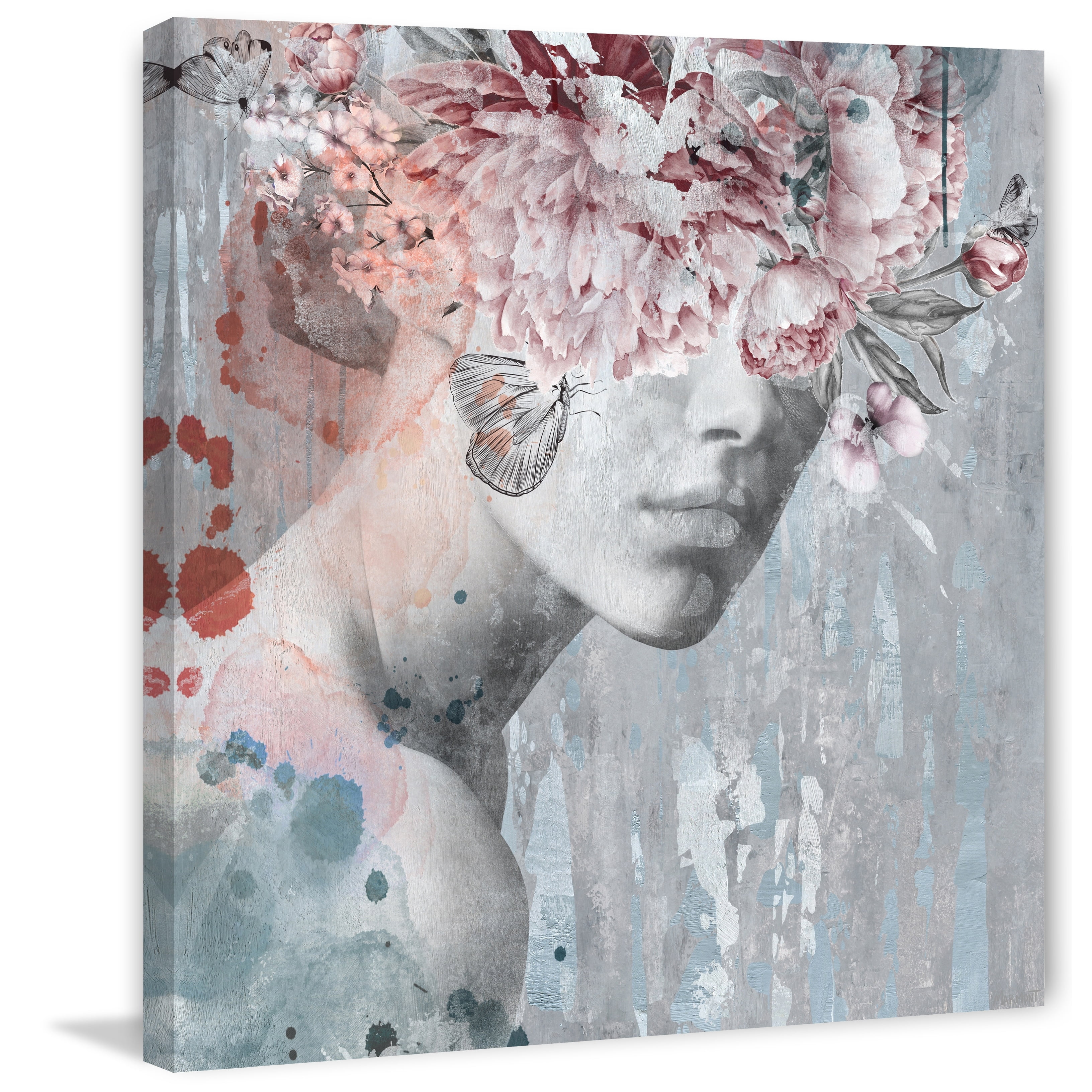 Blinded by Nature 12" x 12" Canvas Wall Art