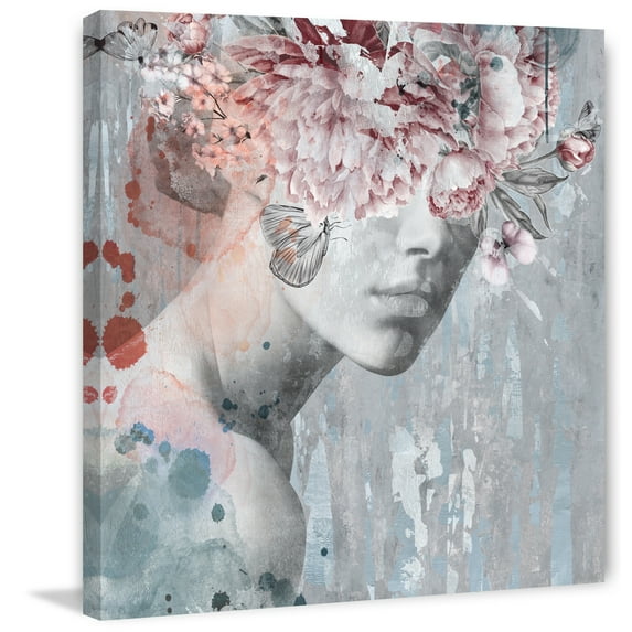 Marmont Hill Blinded by Nature Canvas Wall Art, 32" x 32"