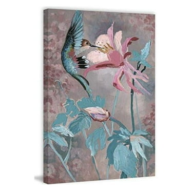 Marmont Hill Blooming Haven Painting Print on Wrapped Canvas