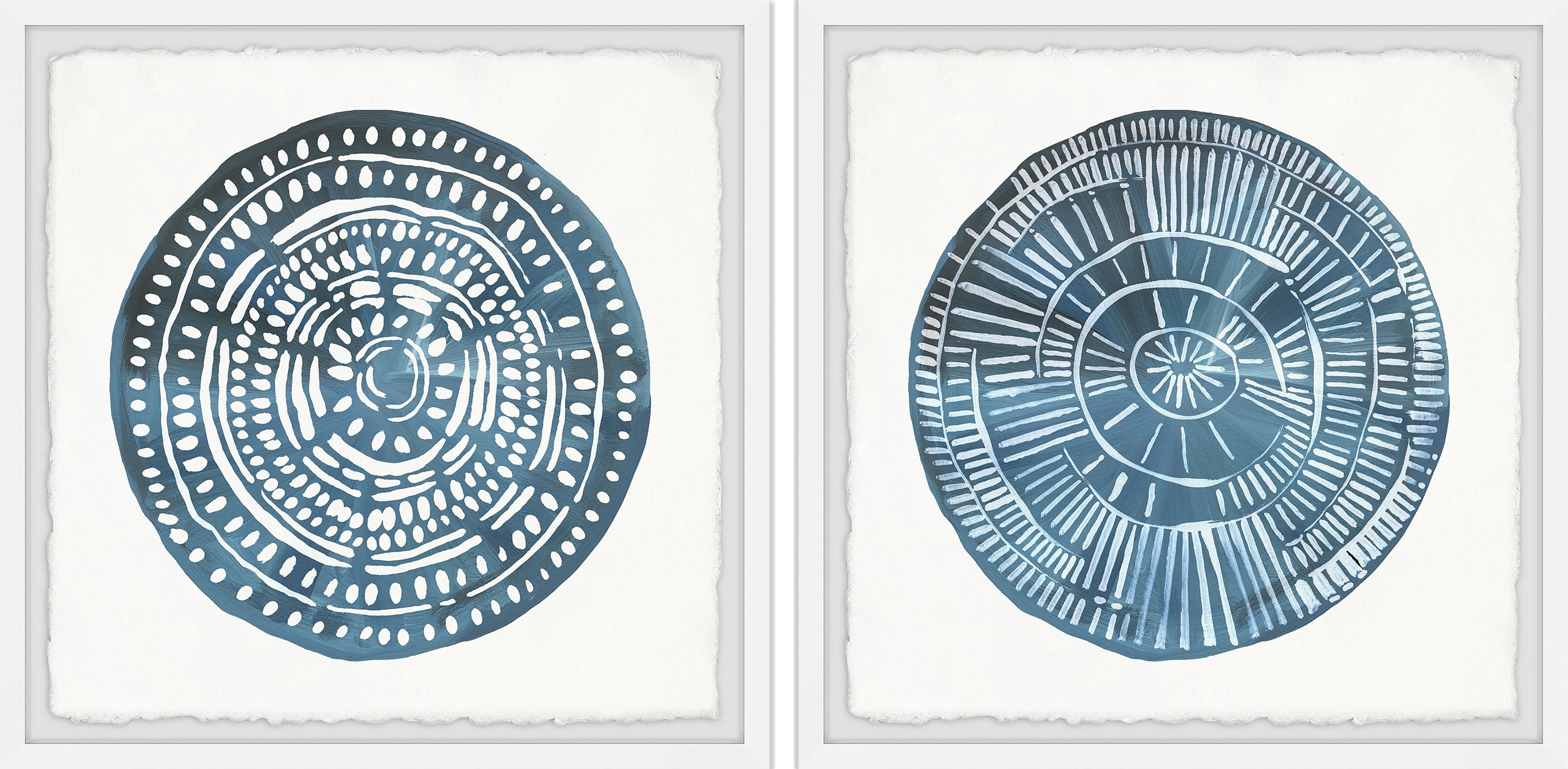 Marmont Hill Blue Carpets Diptych
