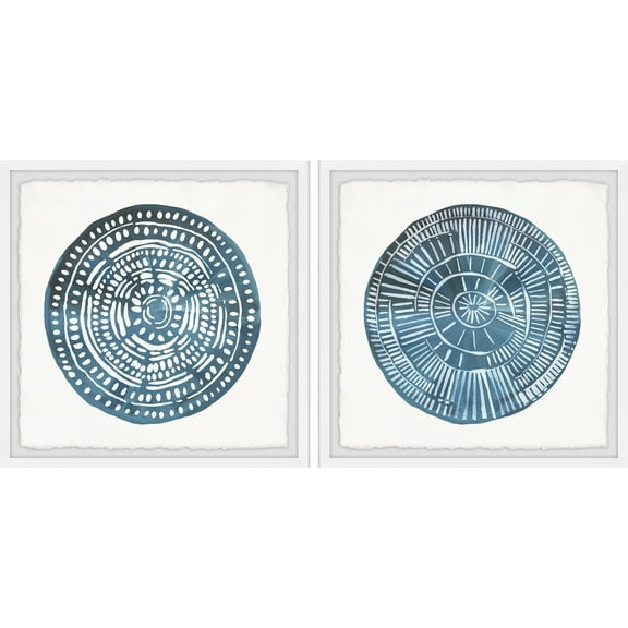 Marmont Hill Blue Carpets Diptych