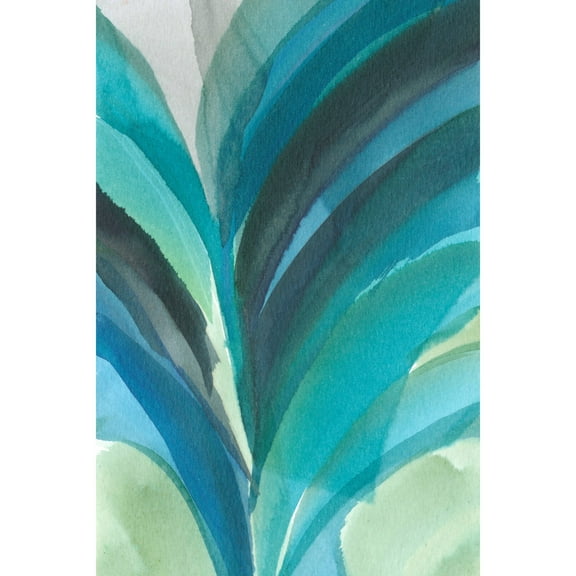 Marmont Hill "Blue Explosion" Painting Print on Wrapped Canvas