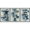 thumbnail image 1 of Marmont Hill Blue Florals Triptych, 1 of 6