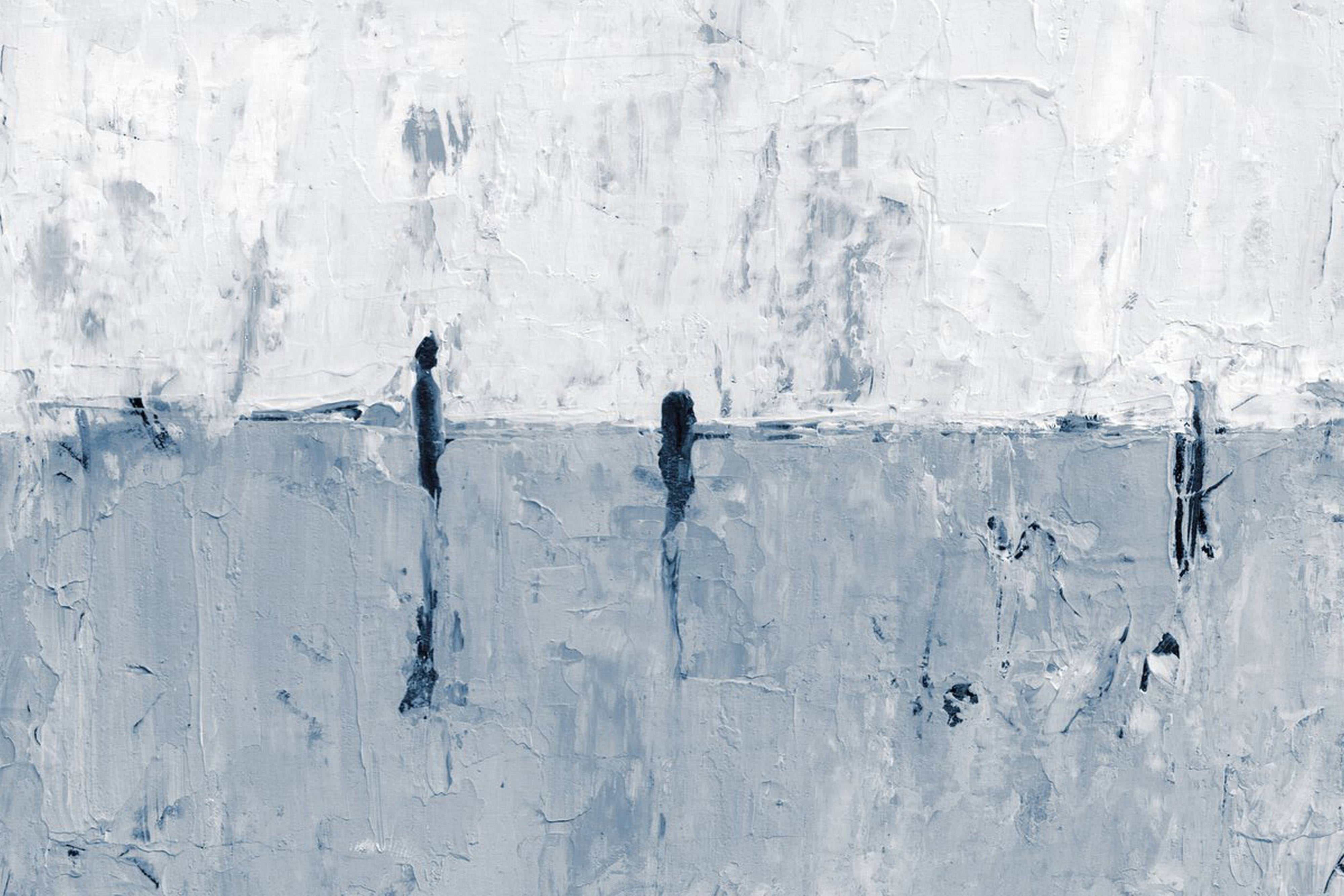 Marmont Hill Blue Horizon II Canvas Wall Art