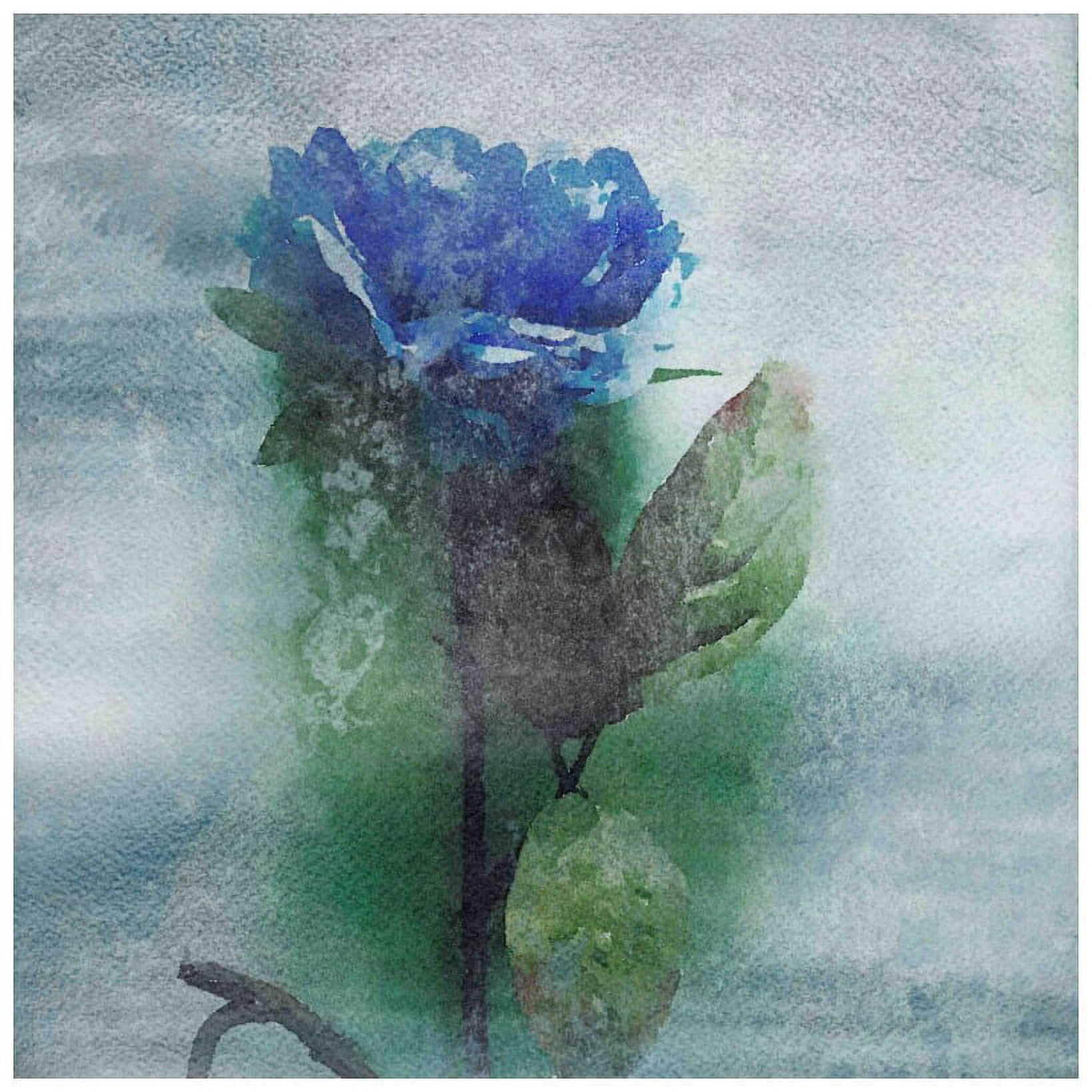 Marmont Hill - "Blue Hues" by Irena Orlov Painting Print on Wrapped Canvas