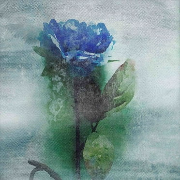 Marmont Hill - "Blue Hues" by Irena Orlov Painting Print on Wrapped Canvas