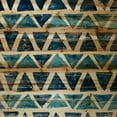 thumbnail image 1 of Marmont Hill Blue Triangles Pinewood Wall Art, 40" x 40", 1 of 7