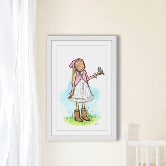 Marmont Hill "Bluebird" Framed Art Print