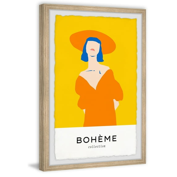 Marmont Hill Boheme Collection Framed Painting Print