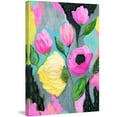thumbnail image 1 of Marmont Hill "Bold Flowers" by Jill Lambert Painting Print on Wrapped Canvas, 1 of 5