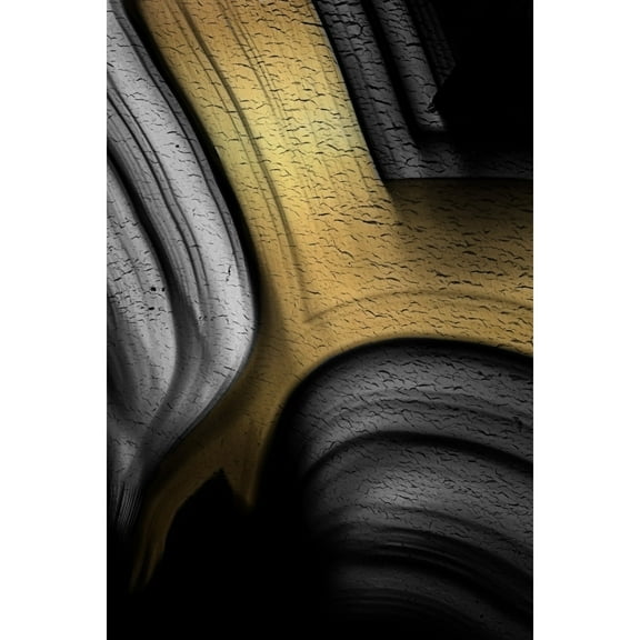 Marmont Hill "Bold Gold" Painting Print on Wrapped Canvas