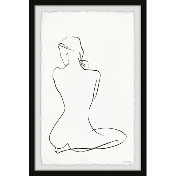 Marmont Hill Bold and Reckless Framed Wall Art, 20" x 30"