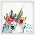 thumbnail image 1 of Marmont Hill Born Unicorn Iii Framed Wall Art, 24.00" x 1.50", 1 of 6