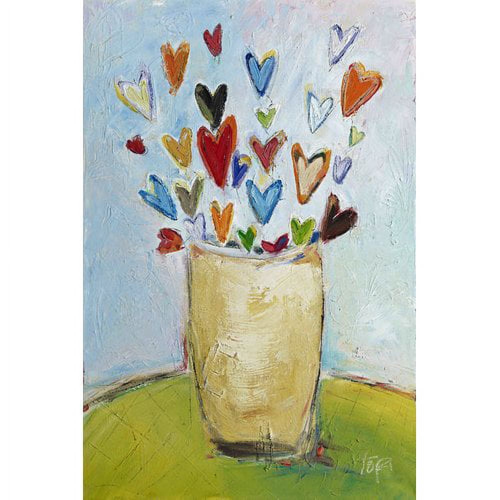 Marmont Hill "Bouquet of Love" by Tori Campisi Painting Print on Canvas