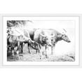 thumbnail image 1 of Marmont Hill "Bovine Herd" Framed Painting Print, 1 of 5