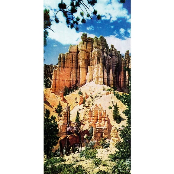 Marmont Hill - "Bryce Canyon" Painting Print on Wrapped Canvas