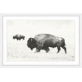 thumbnail image 1 of Marmont Hill Buffalo Pair Framed Wall Art, 12" x 18", 1 of 6