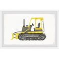 thumbnail image 1 of Marmont Hill Bulldozer Truck Framed Wall Art, 12.00" x 1.50", 1 of 6