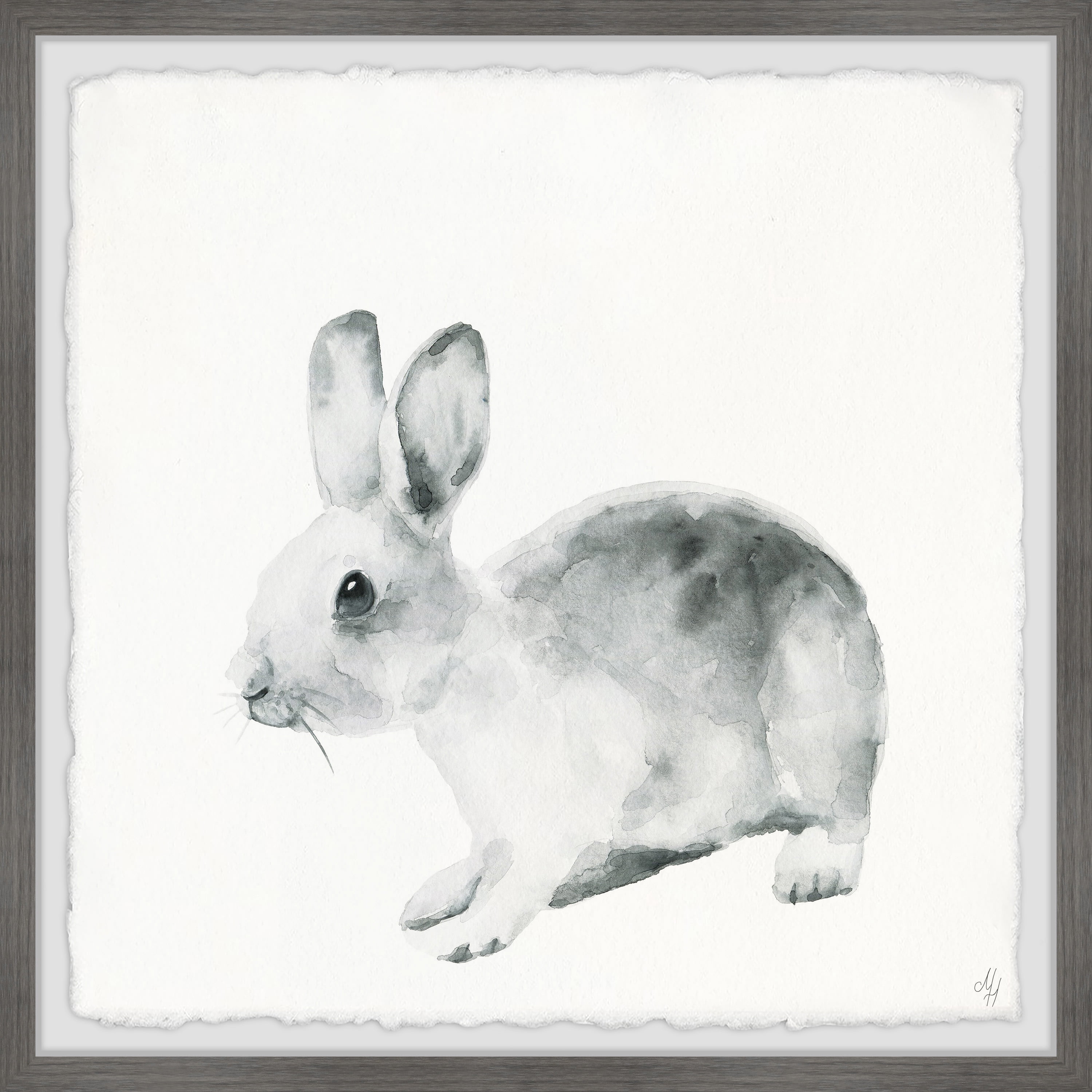 Marmont Hill Bunny Rat Framed Wall Art