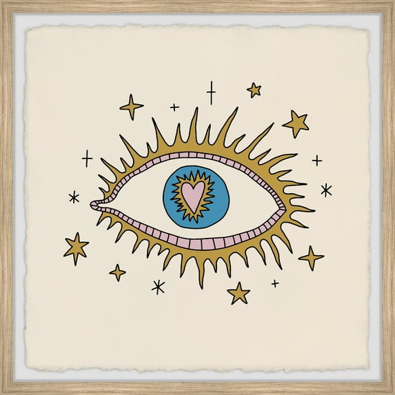 Marmont Hill Burning Heart Framed Painting Print