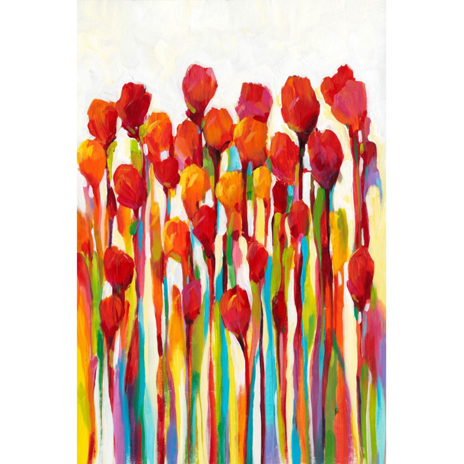 Marmont Hill Bursting with Color I Painting Print on Wrapped Canvas