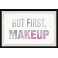 thumbnail image 1 of Marmont Hill But First Makeup Framed Wall Art, 1 of 6