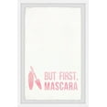 thumbnail image 1 of Marmont Hill But First Mascara Framed Wall Art, 1 of 6