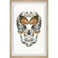 thumbnail image 1 of Marmont Hill Butterfly Skull Framed Painting Print, 1 of 6
