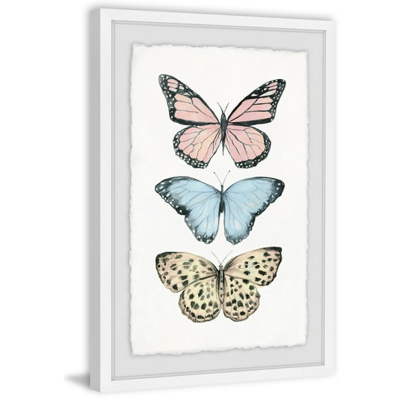 Marmont Hill Butterfly Trio Framed Wall Art
