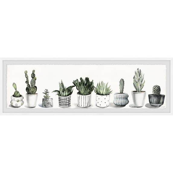 Marmont Hill Cacti Group Framed Wall Art