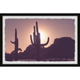 thumbnail image 1 of Marmont Hill Cactus Sunset Framed Painting Print, 1 of 6