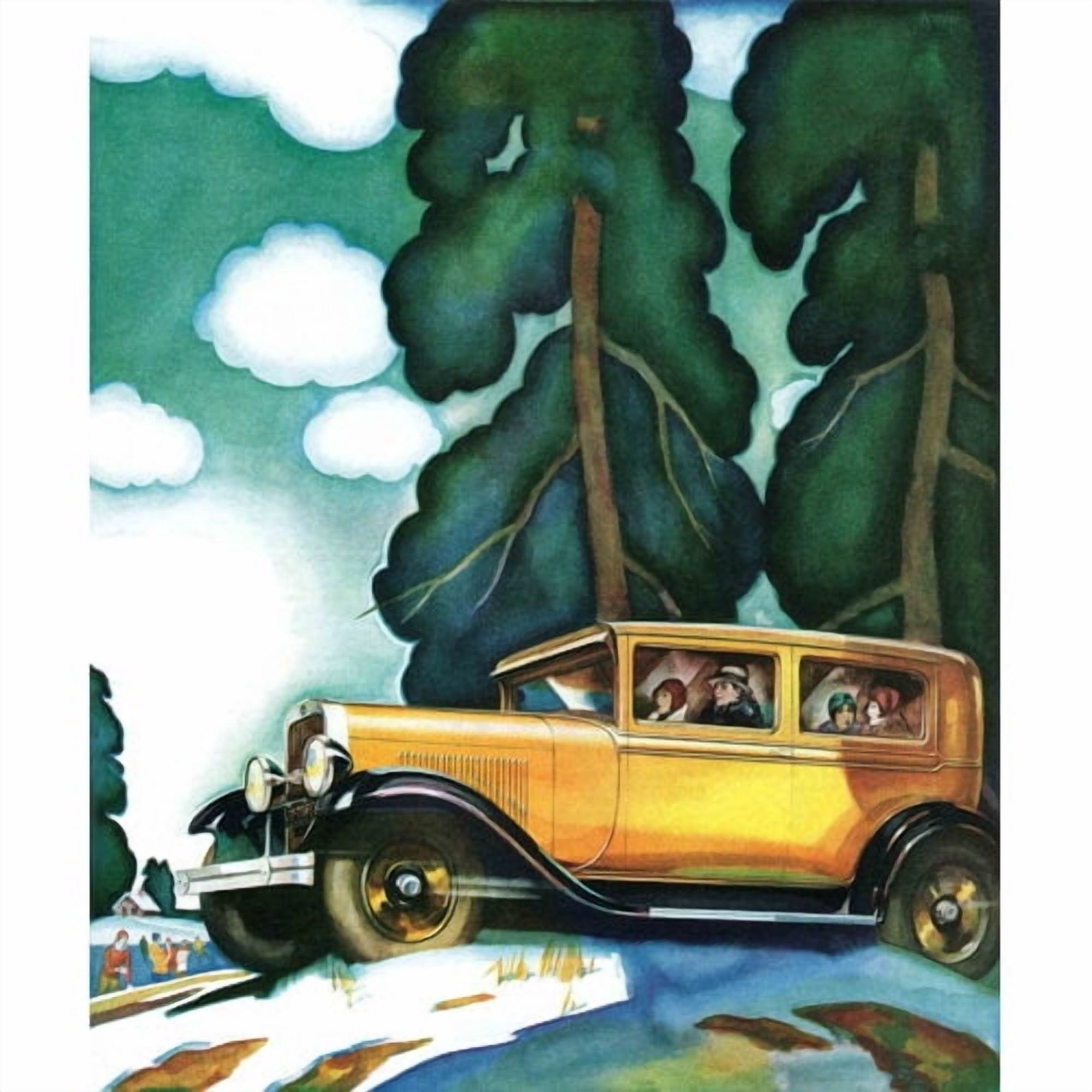 Marmont Hill "Camping at Its Finest" Painting Print on Canvas