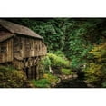 thumbnail image 1 of Marmont Hill "Cedar Creek Grist Mill" Painting Print on Canvas, 1 of 7