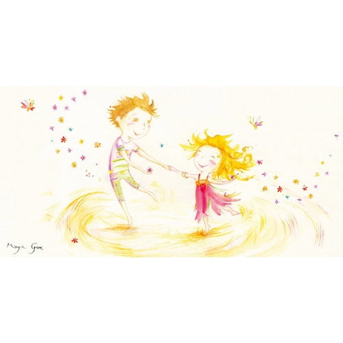 Marmont Hill 'Celebration Dance' by Maya Gur Painting Print on Wrapped Canvas