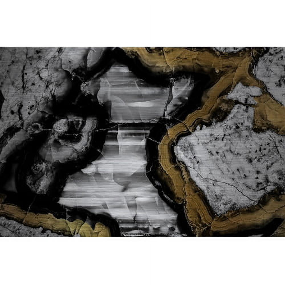 Marmont Hill - "Center Caving" Painting Print on Brushed Aluminum