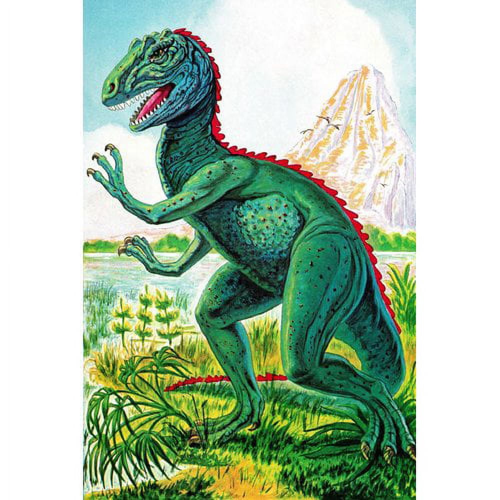 Marmont Hill "Ceratosaurus" by Curtis Painting Print on Canvas